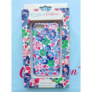 キャスキッドソン(Cath Kidston)の【新品】キャスキッドソンコラボ iphone6/6S/7/8/SEケース 花柄(iPhoneケース)