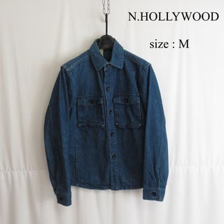 N.HOLLYWOOD デニムジャケット ジージャン ブルゾン ヴィンテージ M