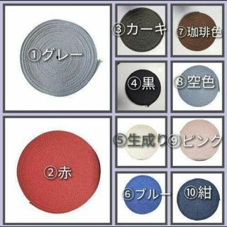 アクリルバンド　バッグの持ち手　レッスンバッグ　新品未使用　送料無料　お買い得品(各種パーツ)