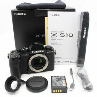 フジフイルム(富士フイルム)の★美品★FUJIFILM X-S10 ボディ ショット数1670回(ミラーレス一眼)