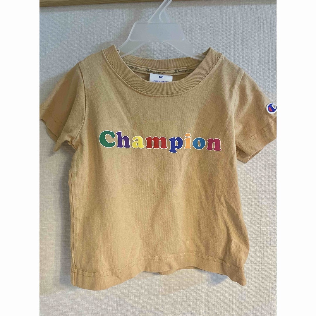 Champion(チャンピオン)のチャンピオンchampion 100cm Tシャツ キッズ/ベビー/マタニティのキッズ服女の子用(90cm~)(Tシャツ/カットソー)の商品写真