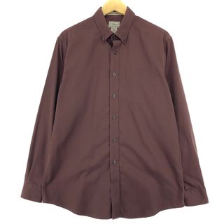 エルエルビーン(L.L.Bean)の古着 エルエルビーン L.L.Bean WRINKLE RESISTANT 長袖 ボタンダウンシャツ メンズM /eaa450821(シャツ)