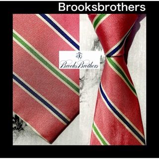 Brooks Brothers -  【手触り最高レジメンタル】252ブルックスブラザーズネクタイ　ジャガードUSA