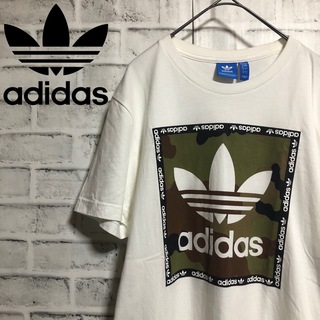 オリジナルス(Originals（adidas）)のadidas⭐️アディダスオリジナルス Tシャツ M ビッグトレファイルボックス(Tシャツ/カットソー(半袖/袖なし))