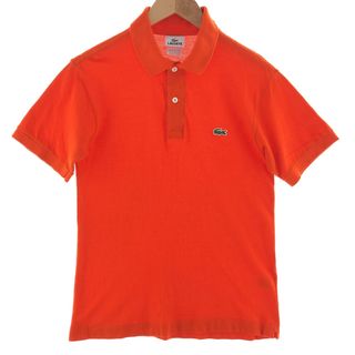 ラコステ(LACOSTE)の古着 ラコステ LACOSTE フランス企画 半袖 ポロシャツ 2 メンズXS /eaa381373(ポロシャツ)