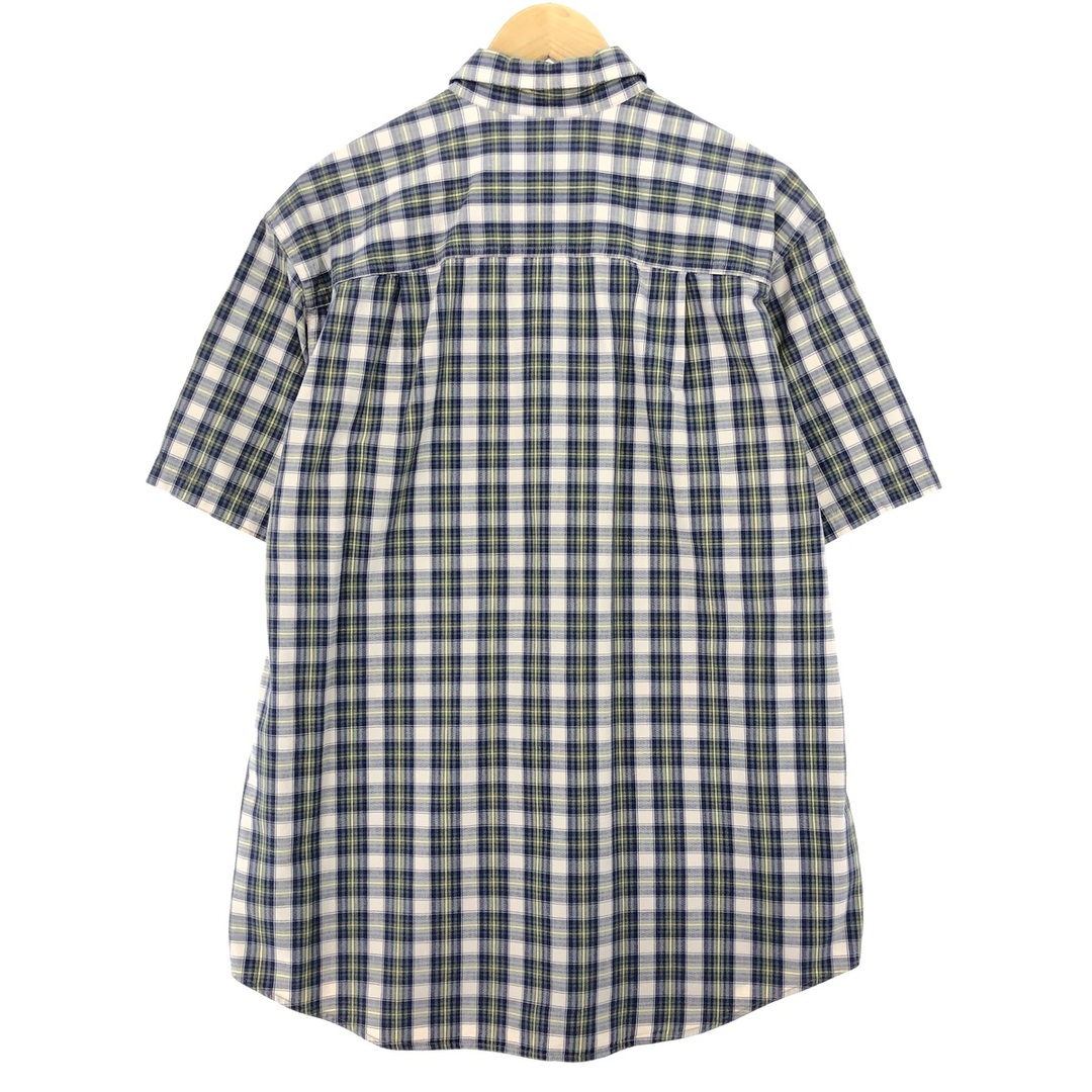 L.L.Bean(エルエルビーン)の古着 エルエルビーン L.L.Bean 半袖 ボタンダウン チェックシャツ メンズL /eaa450230 メンズのトップス(シャツ)の商品写真