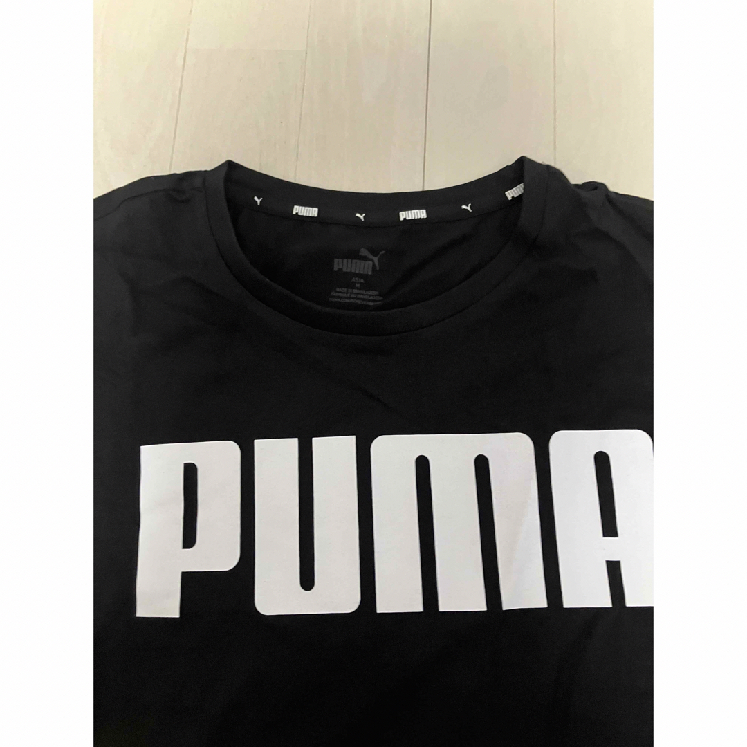 PUMA(プーマ)の新品　プーマ　PUMA Tシャツグロップド丈・ショート丈　ダンス　ヨガ　MorL レディースのトップス(Tシャツ(半袖/袖なし))の商品写真
