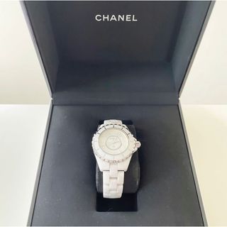 CHANEL - CHANEL 10周年記念モデル　限定　J12 ホワイト　世界2000 シャネル