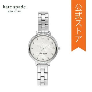 kate spade new york - 腕時計 レディース ケイトスペード アナログ 時計 ステンレス シルバー MOR