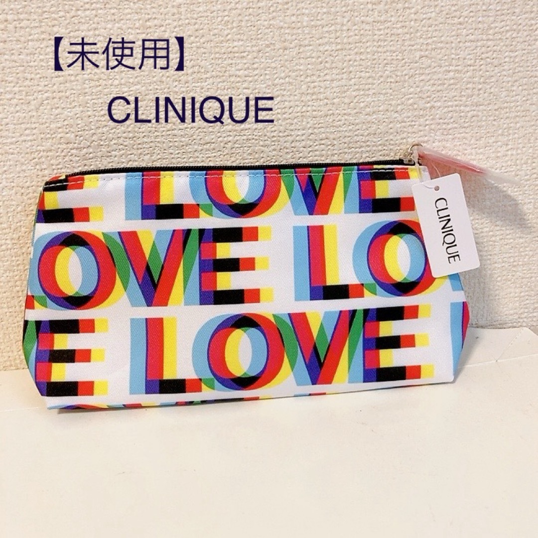 CLINIQUE(クリニーク)の【未使用】CLINIQUE クリニーク ポーチ  レディースのファッション小物(ポーチ)の商品写真