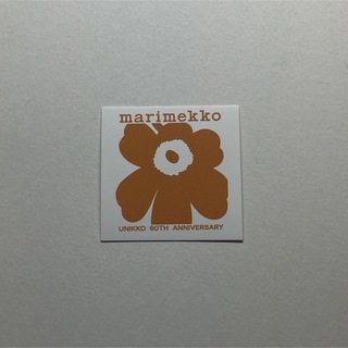 marimekko - マリメッコ marimekko ステッカー 60周年 ウニッコ UNIKKO