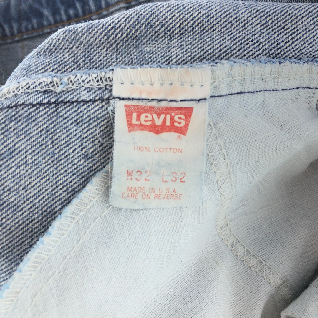 Levi's(リーバイス)の古着 90年代 リーバイス Levi's 505 テーパードデニムパンツ USA製 メンズw32 ヴィンテージ /eaa391899 メンズのパンツ(デニム/ジーンズ)の商品写真