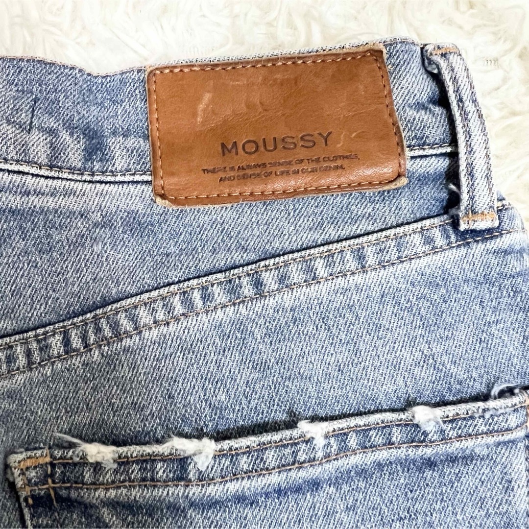 moussy(マウジー)の美品✨ MOUSSY MVS スキニーデニム 25 レディースのパンツ(デニム/ジーンズ)の商品写真