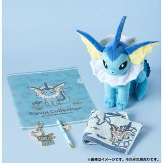 ポケモン(ポケモン)の【ポケモンセンター限定】イーブイコレクション　ハンドタオル　シャワーズ(キャラクターグッズ)