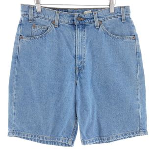 リーバイス(Levi's)の古着 90年代 リーバイス Levi's 550 RELAXED FIT デニムショーツ ショートパンツ メンズw33 ヴィンテージ /eaa382863(ショートパンツ)