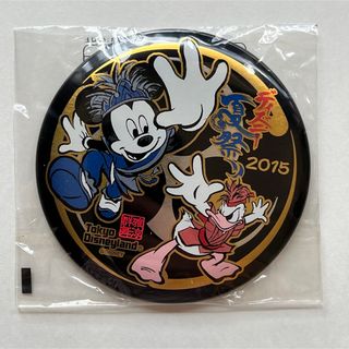 ディズニー(Disney)の【TDL/TDR】東京ディズニーランド 缶バッジ(ディズニー夏祭り2015)(バッジ/ピンバッジ)