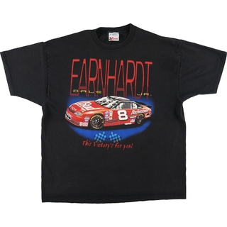 古着 90年代 CHASE AUTHENTICS NASCAR ナスカー レーシング モーターサイクル バイクTシャツ USA製 メンズXL ヴィンテージ /eaa450984(Tシャツ/カットソー(半袖/袖なし))