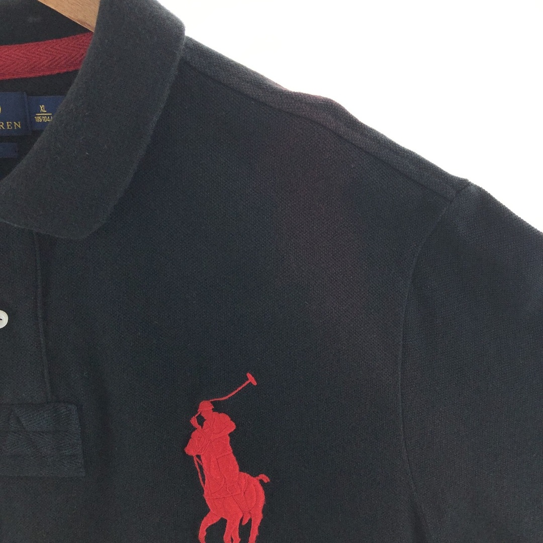 Ralph Lauren(ラルフローレン)の古着 ラルフローレン Ralph Lauren POLO RALPH LAUREN CUSTOM FIT ビッグポニー 半袖 ポロシャツ メンズL  /eaa381370 メンズのトップス(ポロシャツ)の商品写真