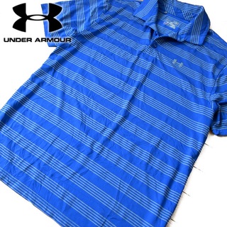 アンダーアーマー(UNDER ARMOUR)のアンダーアーマー XL メンズ 半袖ポロシャツ ブルー(ポロシャツ)