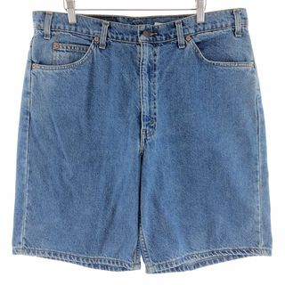 リーバイス(Levi's)の古着 90年代 リーバイス Levi's 550 RELAXED FIT デニムショーツ ショートパンツ メンズw37 ヴィンテージ /eaa382696(ショートパンツ)