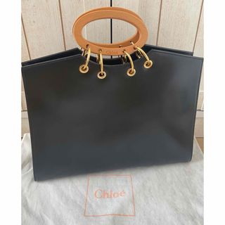 Chloe レザーハンドバック