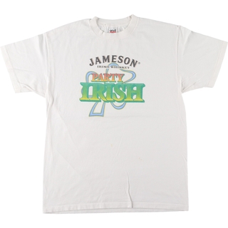 アンビル(Anvil)の古着 90年代 アンビル Anvil JAMESON ジェムソン アドバタイジングTシャツ USA製 メンズXL ヴィンテージ /eaa443982(Tシャツ/カットソー(半袖/袖なし))