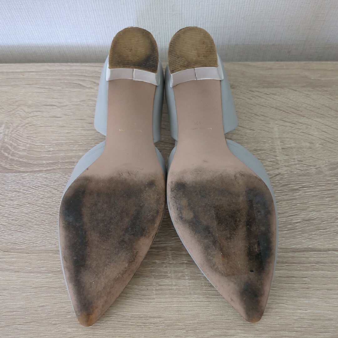 Adam et Rope'(アダムエロぺ)のAdam et Rope■バイカラー セパレート パンプス 日本製■24.5 レディースの靴/シューズ(ハイヒール/パンプス)の商品写真