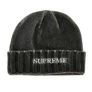 Supreme - 6891 Supreme 22SS Overprint Beanie Black