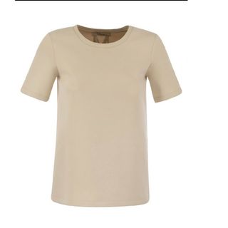 S Max Mara ロゴジャージーTシャツ 新品タグ付き