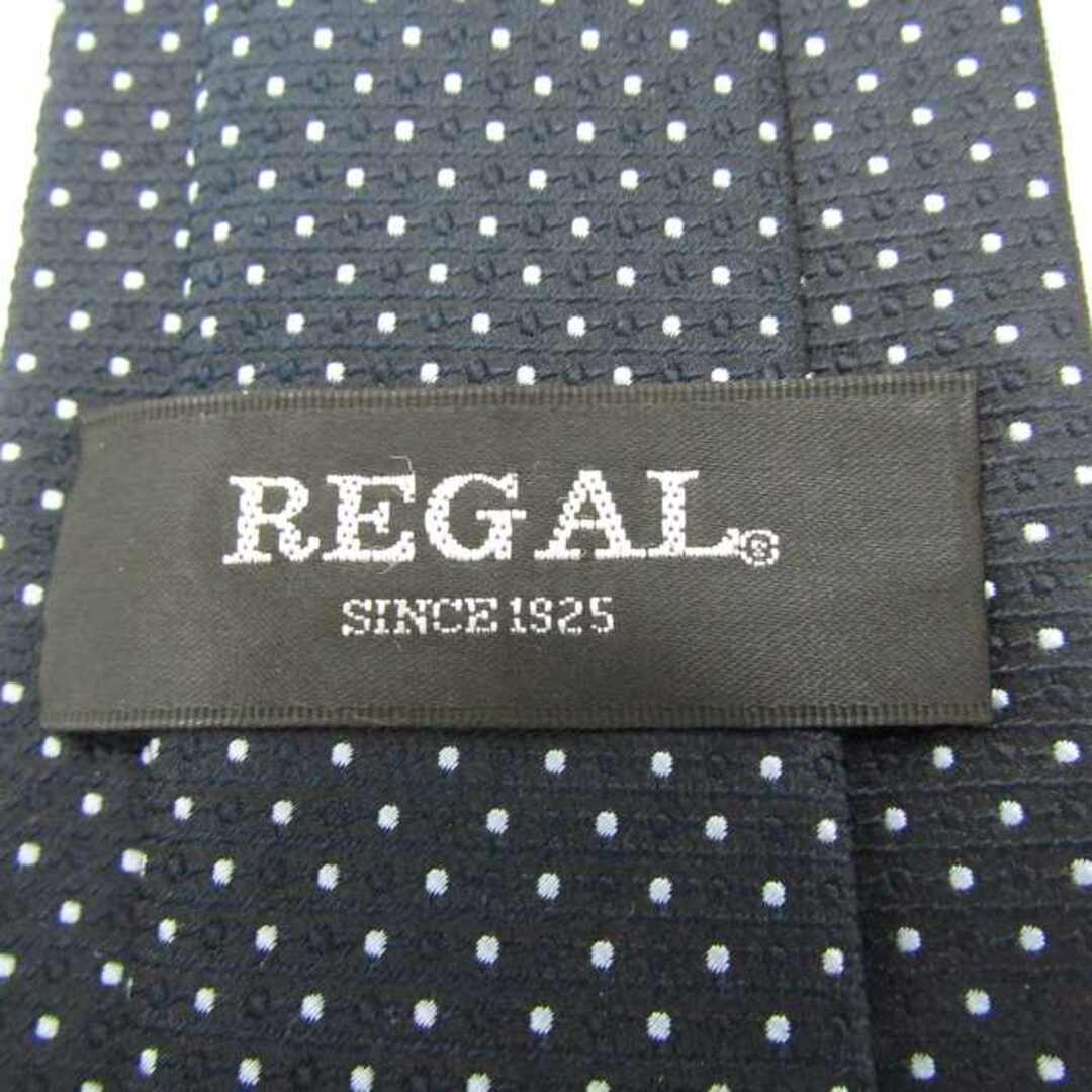 REGAL(リーガル)のリーガル ブランド ネクタイ ドット シルク PO  メンズ ネイビー REGAL メンズのファッション小物(ネクタイ)の商品写真