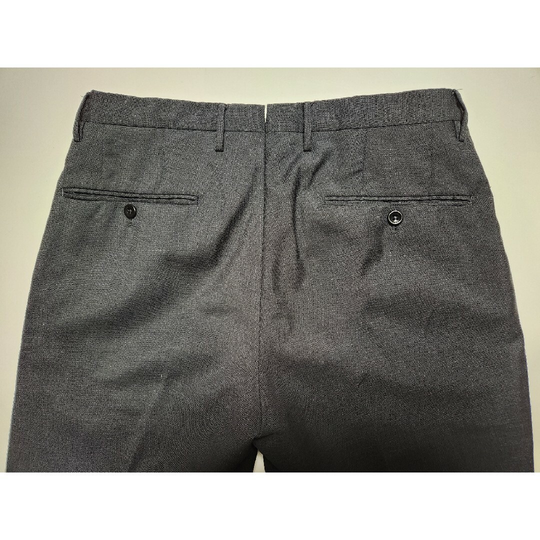 美品】インコテックス1pラナウールSupr100s濃灰44春夏(INCOTEX 美品】インコテックス1pラナウールSupr100s濃灰44春夏(INCOTEX