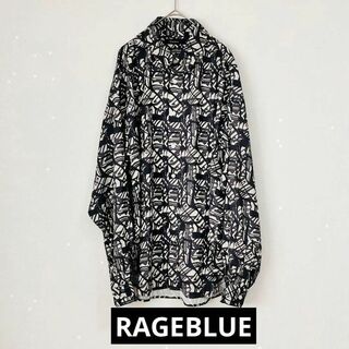 RAGEBLUE - 【RAGEBLUE】メンズ　ラグイージー総柄長袖シャツ