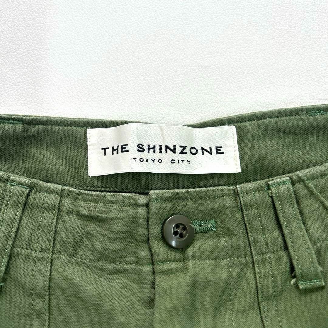 Shinzone(シンゾーン)のザ・シンゾーン　ベイカーパンツ  34 カーキ・オリーブ　レディース レディースのパンツ(カジュアルパンツ)の商品写真