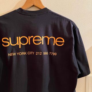 込 新品★Supreme NYC Tee★ネイビーMサイズ