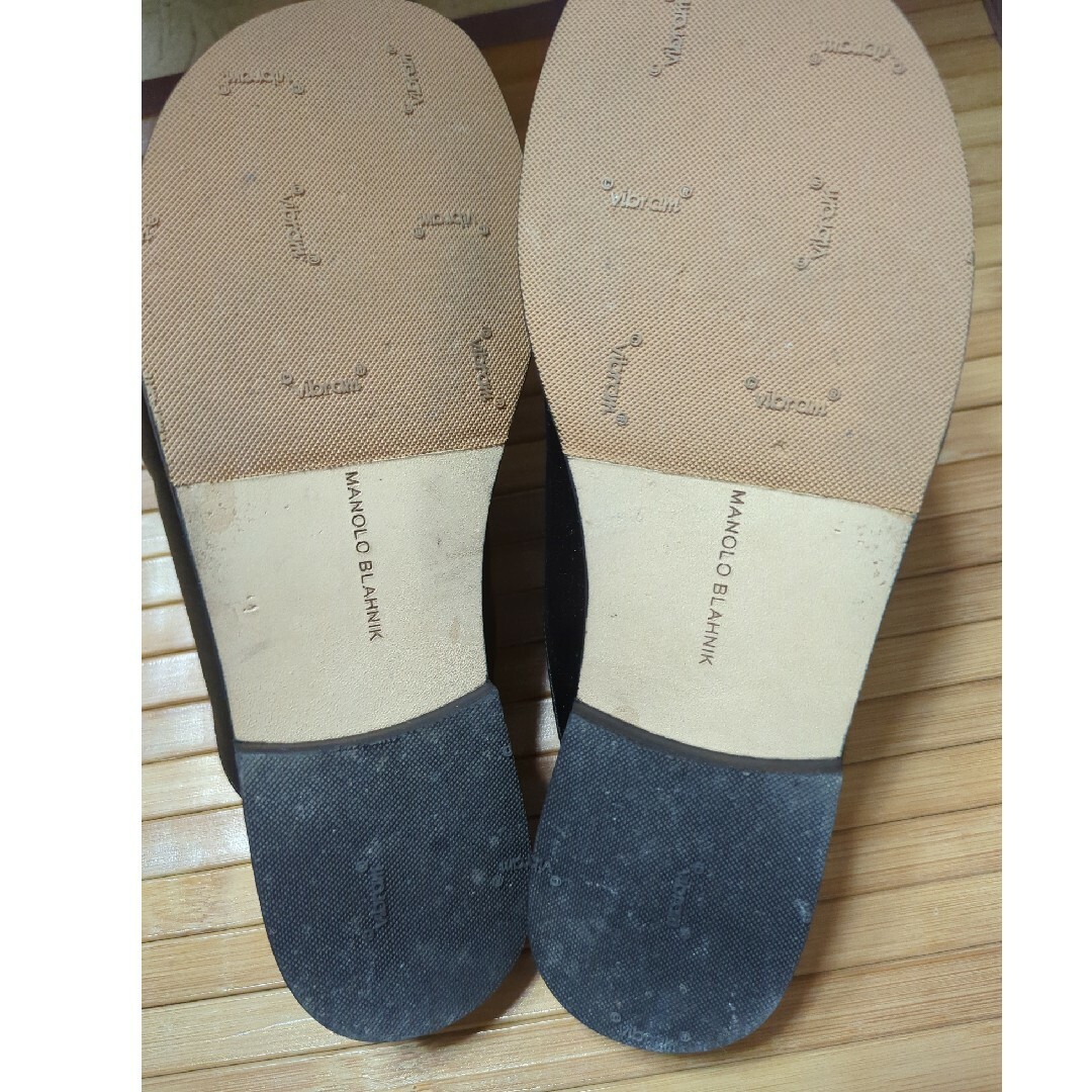 MANOLO BLAHNIK(マノロブラニク)のマノロブラニク　サンダル　ハンギシ　38 レディースの靴/シューズ(サンダル)の商品写真