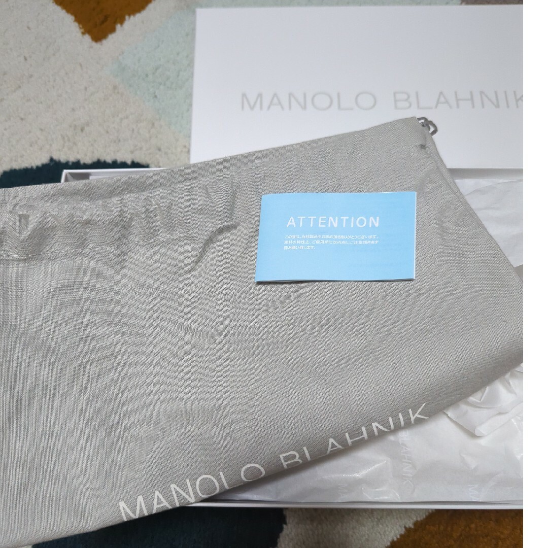 MANOLO BLAHNIK(マノロブラニク)のマノロブラニク　サンダル　ハンギシ　38 レディースの靴/シューズ(サンダル)の商品写真