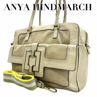 アニヤハインドマーチ(ANYA HINDMARCH)の良品　アニヤハインドマーチ　s96 ハンドバッグ　2way ショルダーバッグ(ハンドバッグ)