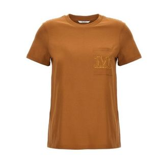 マックスマーラ(Max Mara)のMax Mara papaia ロゴコットンTシャツ 新品タグ付き(Tシャツ(半袖/袖なし))