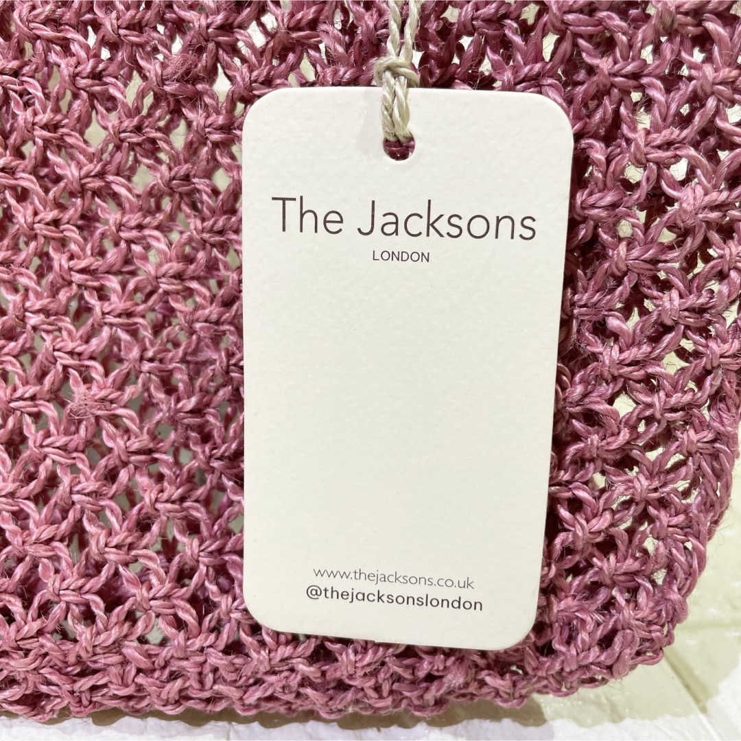 【タグ付き未使用✨】The Jacksonsジャクソンズ BIGアイカゴバック小 レディースのバッグ(かごバッグ/ストローバッグ)の商品写真
