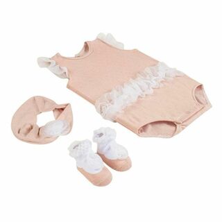 【 セット 新品未使用 】 ベビー服 ピンク 赤ちゃん 靴下 ロンパース(ロンパース)