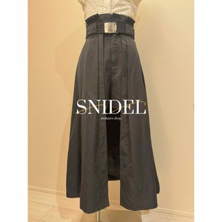 SNIDEL - 【SNIDEL】ラップスカートショートパンツ