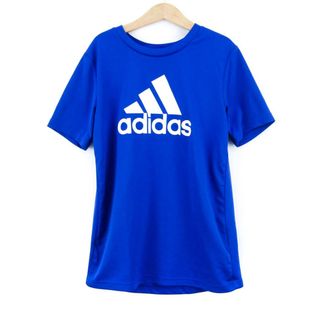 アディダス(adidas)のアディダス 半袖Ｔシャツ トップス プライムグリーン エアロレディ スポーツウエア キッズ 男の子用 150サイズ ブルー adidas(Tシャツ/カットソー)