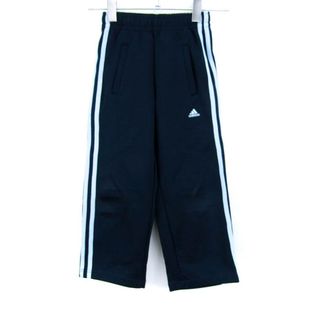 アディダス(adidas)のアディダス パンツ ボトムス サイドライン ジャージ スポーツウエア キッズ 女の子用 110サイズ 紺×水色 adidas(パンツ/スパッツ)