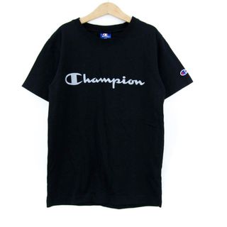 チャンピオン(Champion)のチャンピオン 半袖Ｔシャツ トップス ロゴT コットンT スポーツウエア キッズ 男の子用 150サイズ ブラック Champion(Tシャツ/カットソー)