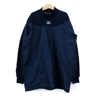 MIZUNO - ミズノ ウィンドブレーカー ハイネック 野球 スポーツウエア キッズ 男の子用 150サイズ ネイビー Mizuno