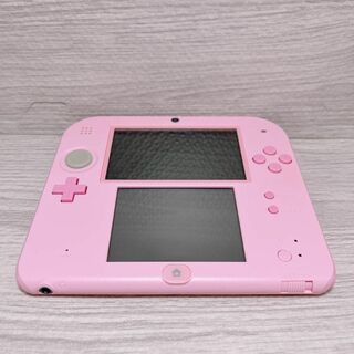 ニンテンドー2DS(ニンテンドー2DS)の美品★ニンテンドー2DS ピンク ケース付き(携帯用ゲーム機本体)