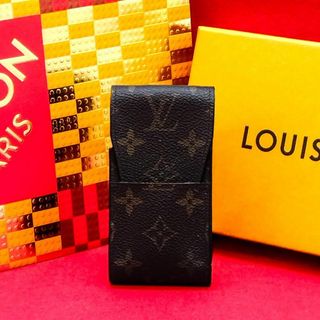 LOUIS VUITTON - 【最高級美品】ヴィトン　エテュイ　モノグラム　シガレット　小物　タバコ　ケース