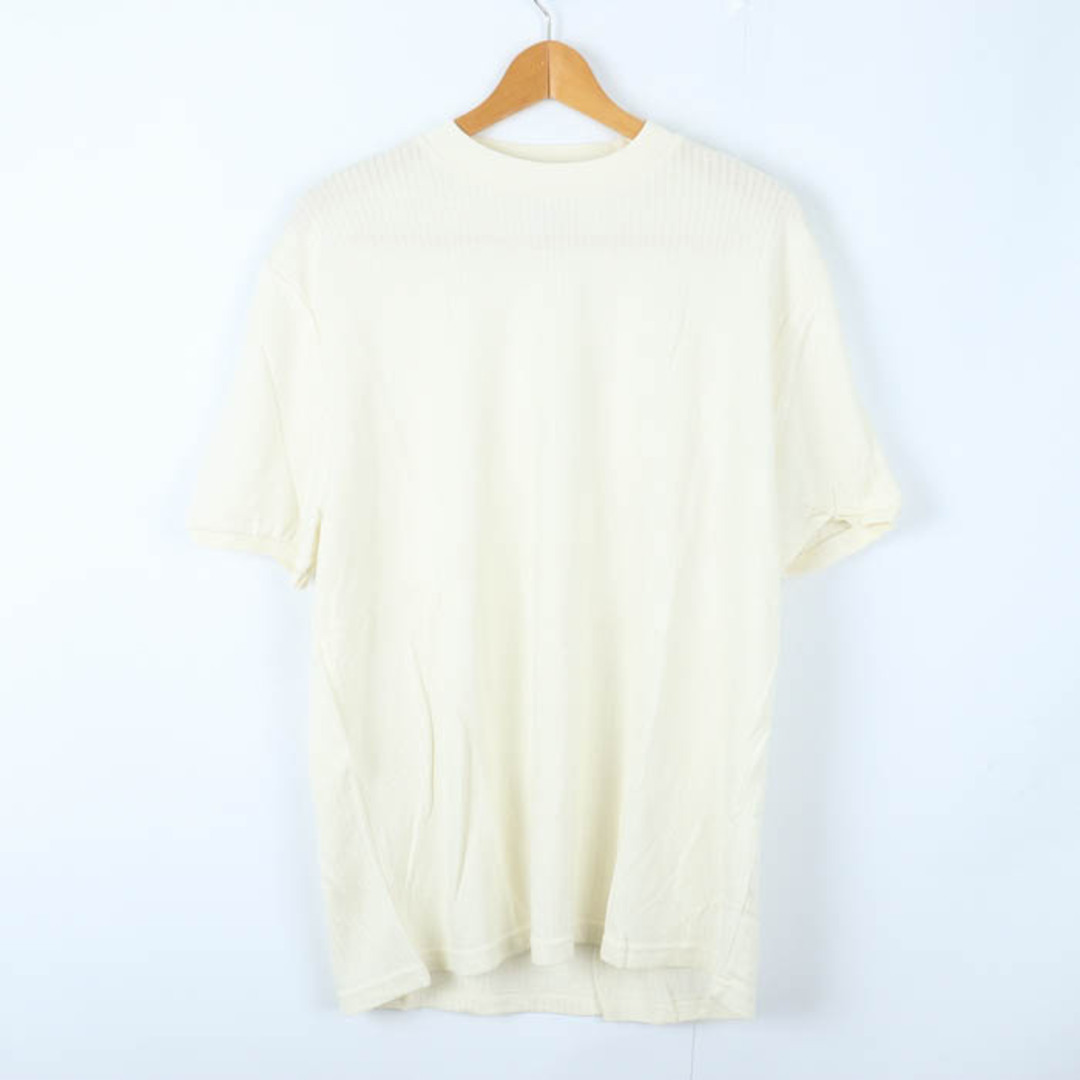 ZARA(ザラ)のザラ 半袖Ｔシャツ トップス ニット レディース XLサイズ ベージュ ZARA レディースのトップス(Tシャツ(半袖/袖なし))の商品写真