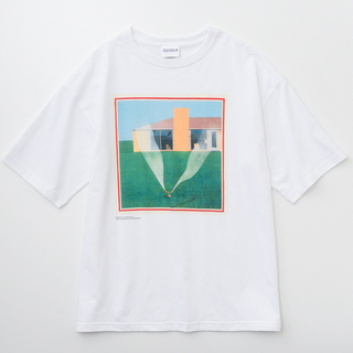 デイヴィッド・ホックニー展 Tシャツ A Lawn Sprinkler サイズM(Tシャツ/カットソー(半袖/袖なし))