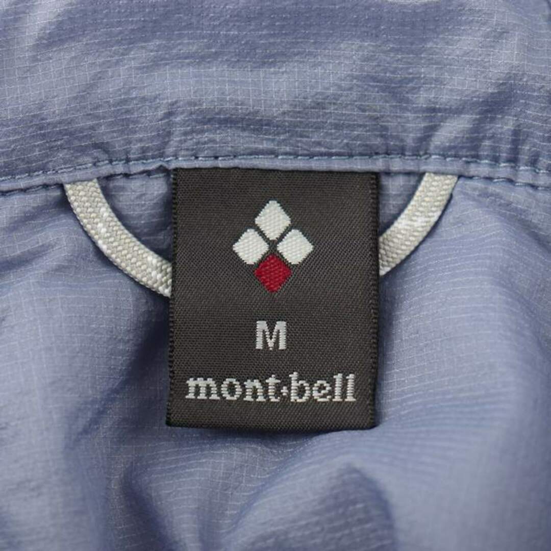 mont bell(モンベル)のモンベル ナイロンジャケット アウター アウトドア スポーツウエア 付属品有り メンズ Mサイズ パープル mont-bell メンズのジャケット/アウター(ナイロンジャケット)の商品写真